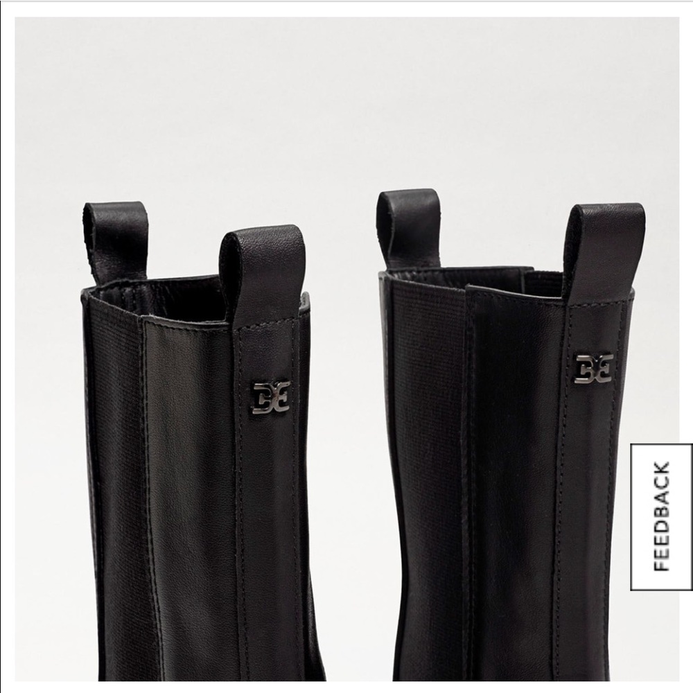 Sam Edelman Kiara Lug Sole Chunky Boot sz 9 - Picture 3 of 6